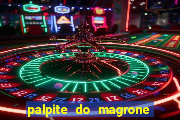 palpite do magrone para federal